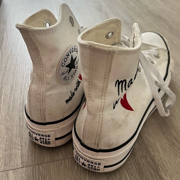 CONVERSE Made With Love High Top Sneakers - Picture 3 of 5
